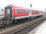 A DeutchBahn coach spotted on a siding